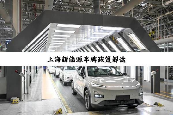 今日科普|上海新能源车牌政策解读