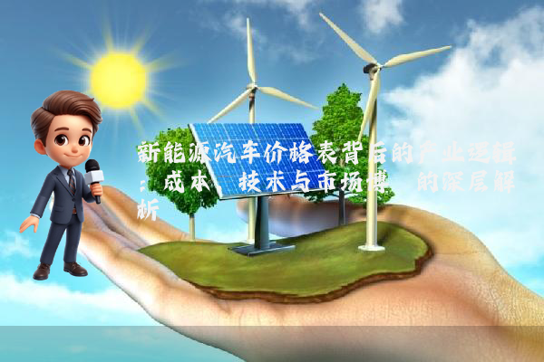 新能源汽车价格表背后的产业逻辑：成本、技术与市场博弈的深层解析