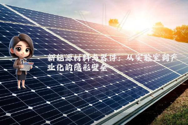 新能源材料与器件：从实验室到产业化的隐形壁垒